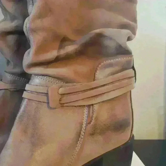 Italian Leather Boots- Made in Italy - Picture 5 of 7